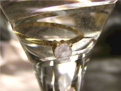 Engagement ring in history